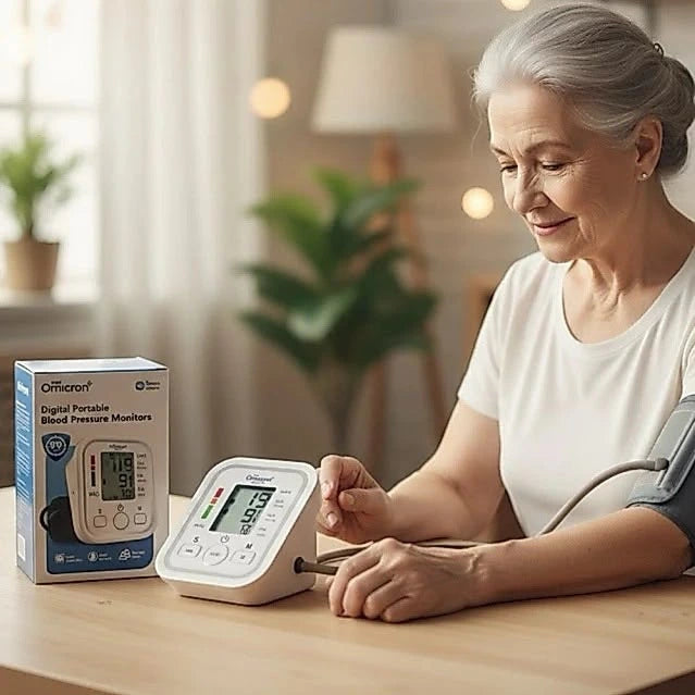 Digital Blood Pressure Monitor – Automatic Upper Arm BP Machine