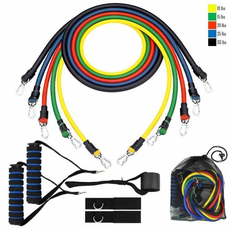 Resistance Gym Band – Elastic Fitness Exercise Band Set