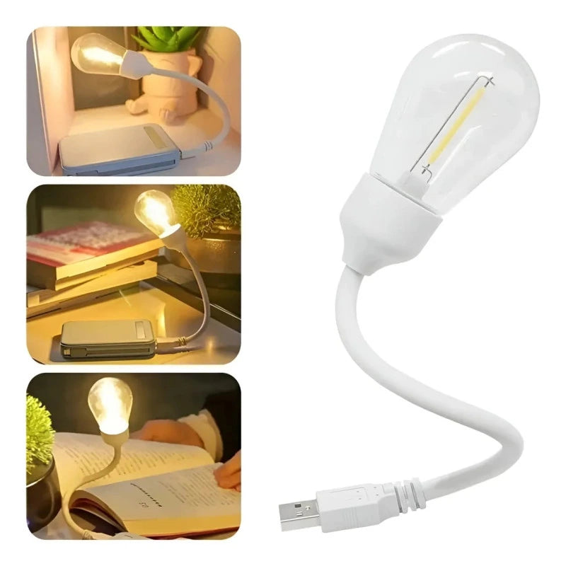 S14 USB LED Bulb – Portable Rechargeable Night Light