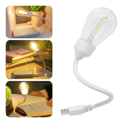 S14 USB LED Bulb – Portable Rechargeable Night Light