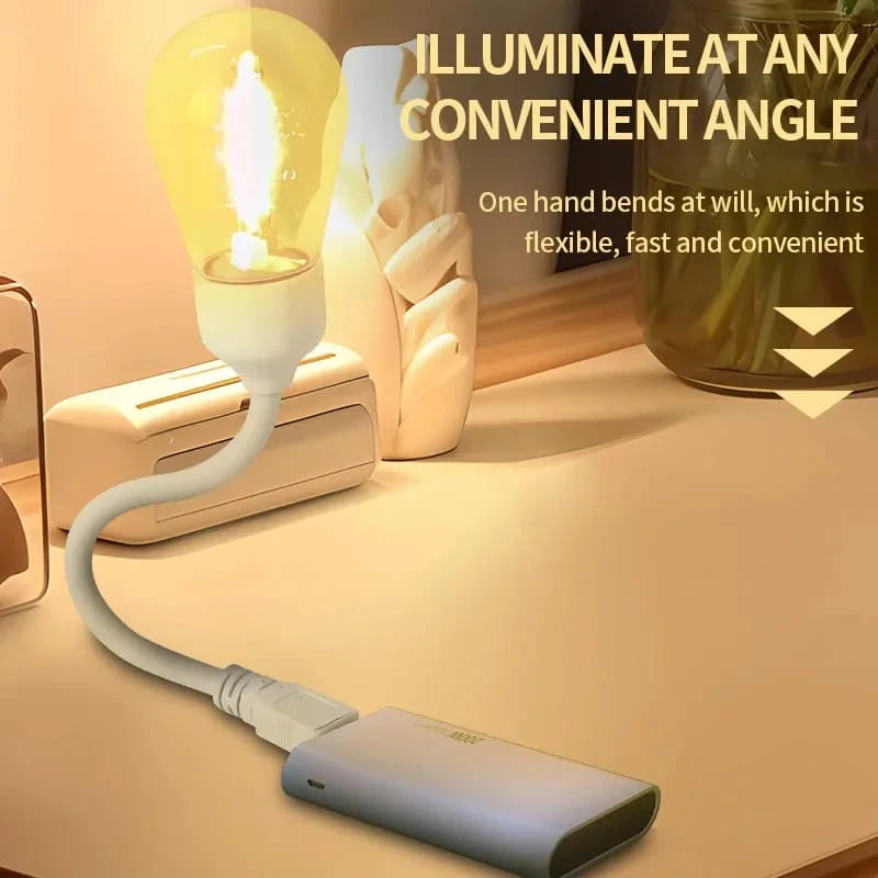 S14 USB LED Bulb – Portable Rechargeable Night Light