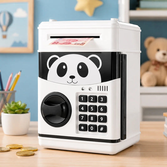 Kids ATM Money Box – Automatic Rolling Savings Bank with Music