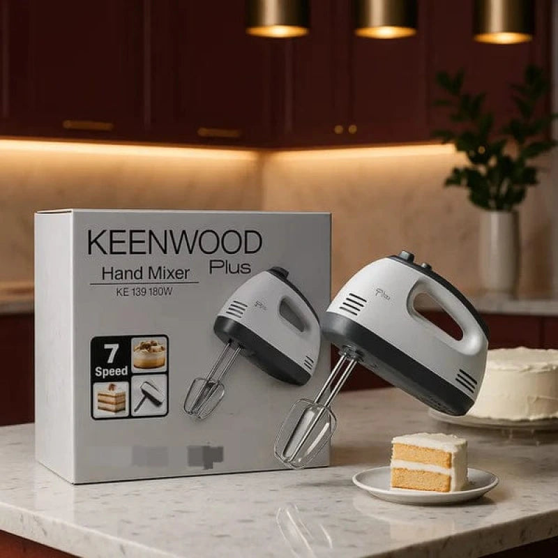 7-Speed Hand Mixer – Electric Kitchen Beater