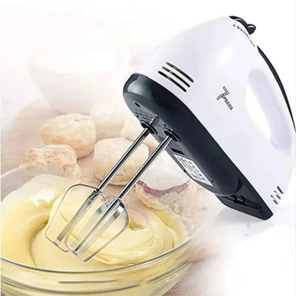 7-Speed Hand Mixer – Electric Kitchen Beater