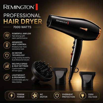 Professional High-Performance Hair Dryer – Salon Styling Tool