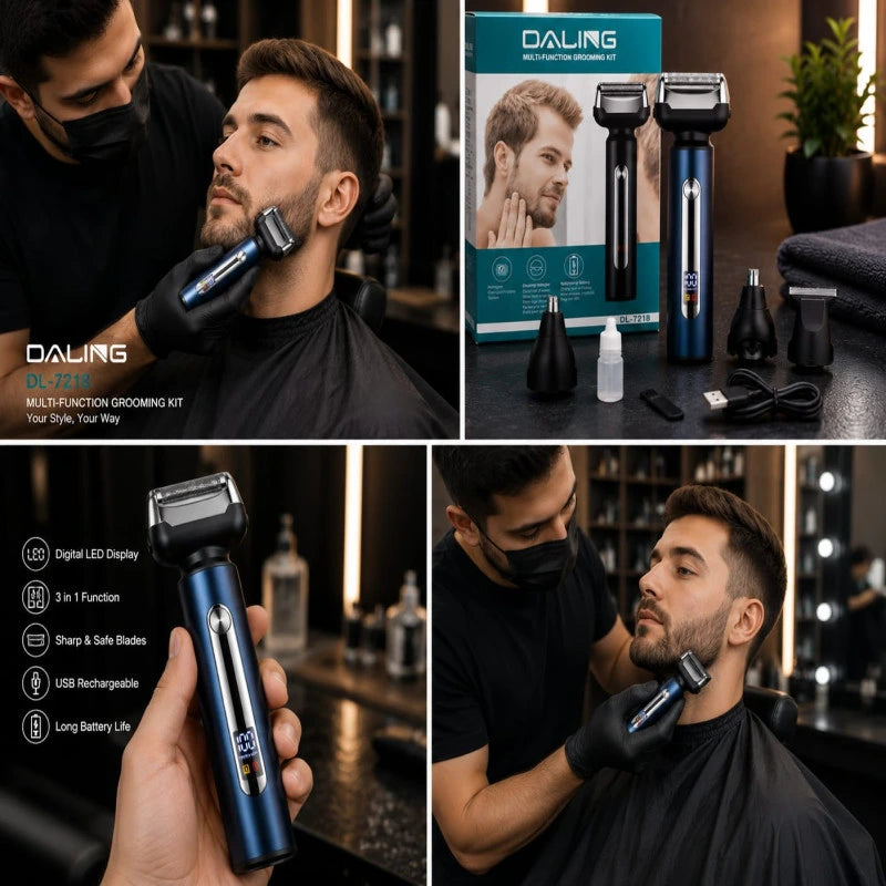 Professional Grooming Trimmer – Trim Shape Shave Kit