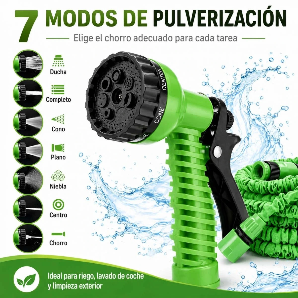 50FT Magic Hose Pipe – Expandable Garden Water Hose