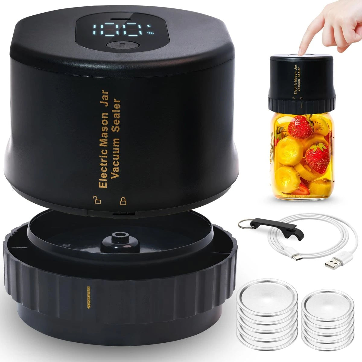 Vacuum Sealer for Jars – Food Storage Preservation Tool