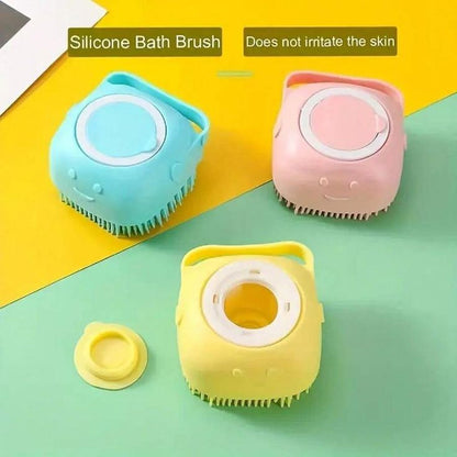 Pet Bathing Brush Pakistan – Dog Cat Massage Brush