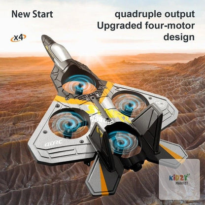 F1 Fighter Jet Drone – Remote Control RC Aircraft Toy