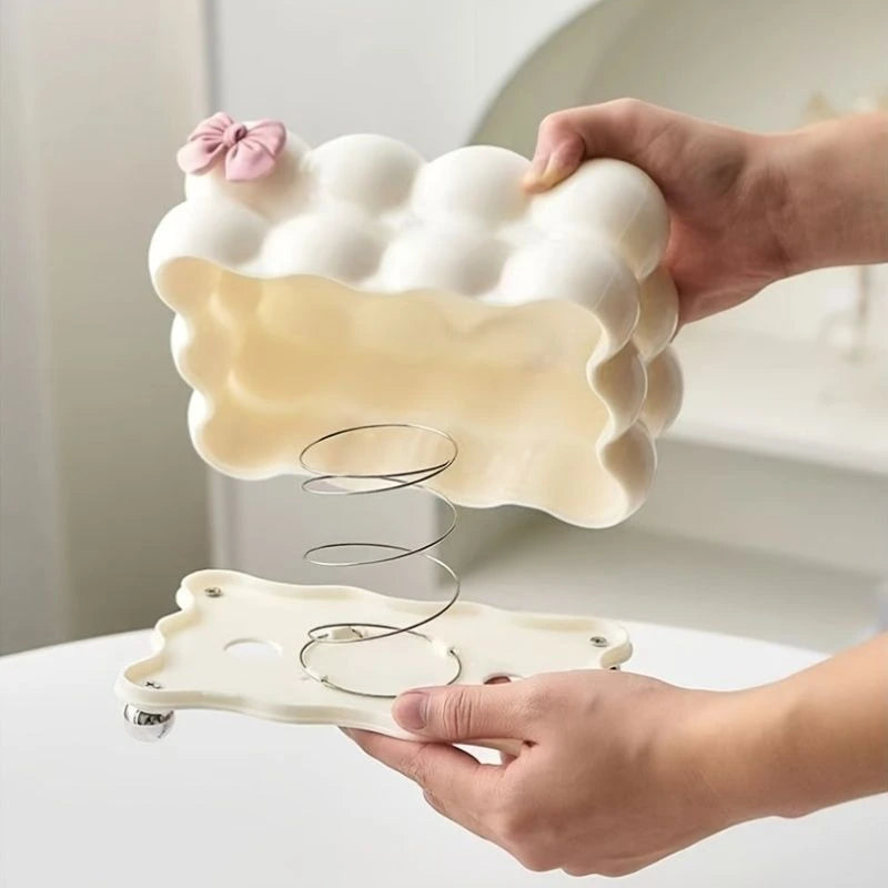 Bubble Bow Tissue Box – Elegant Home Décor Holder
