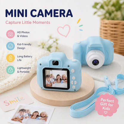 Mini Digital Camera – Pocket Photo & Video Camera