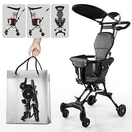 Foldable Baby Stroller – Lightweight Compact Travel Pram