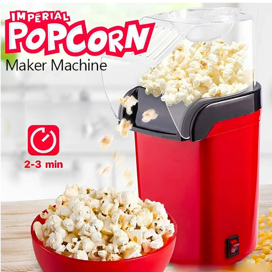 Electric Popcorn Maker Machine – Hot Air Popcorn Popper