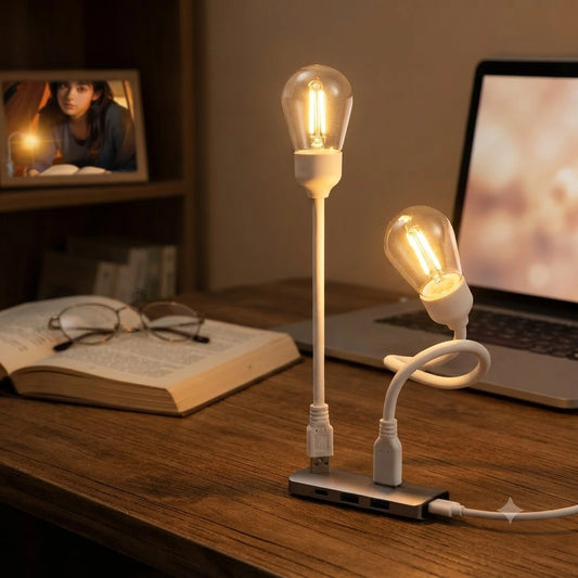 S14 USB LED Bulb – Portable Rechargeable Night Light