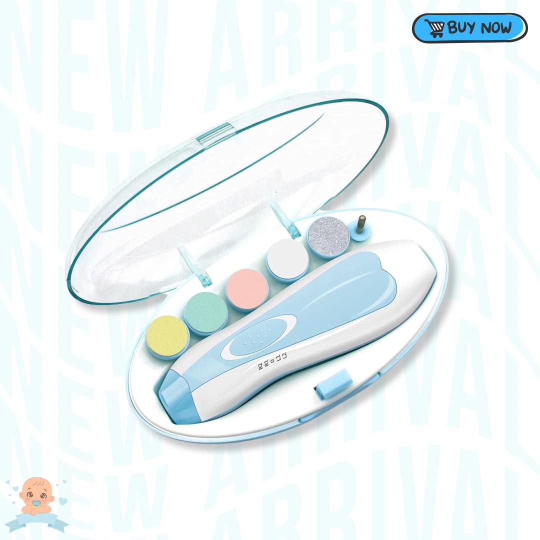 Baby Nail Trimmer – Electric Safe Nail Cutter for Newborn