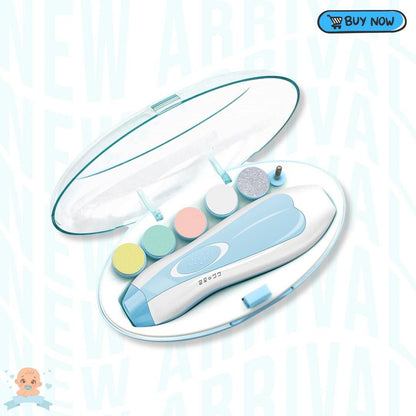 Baby Nail Trimmer – Electric Safe Nail Cutter for Newborn