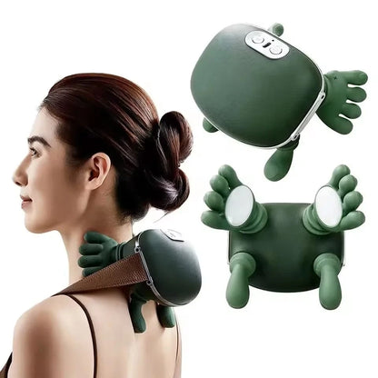 Automatic Neck & Shoulder Massager – Rechargeable Hand Massager