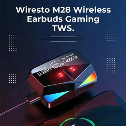 M28 TWS Bluetooth Wireless Earbuds – True Wireless Earphones