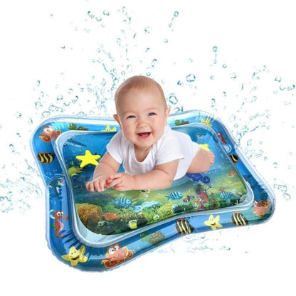 Tummy Time Water Mat – Inflatable Baby Play Mat 3-24 Months
