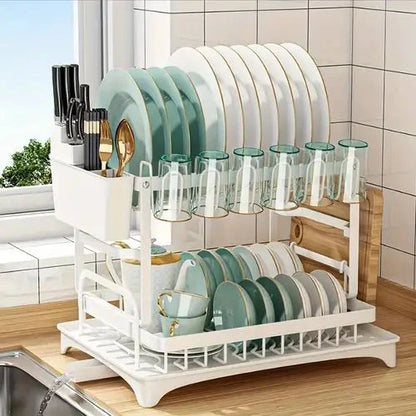 Rust Proof Dish Drying Rack – Multi-Functional Bowl Rack