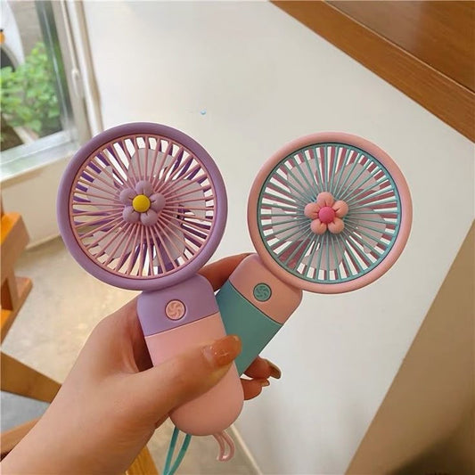 Mini Handy Fruit Fan – Portable USB Rechargeable Cooling Fan