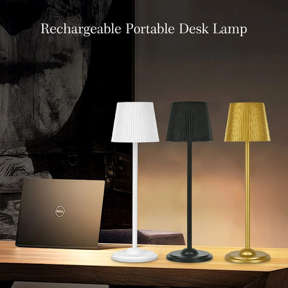 perfect blend of elegance and convenience. 💡Luxury Metal Rechargeable Tap Lamp – Touch Night Light