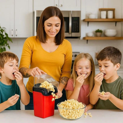 Electric Popcorn Maker Machine – Hot Air Popcorn Popper