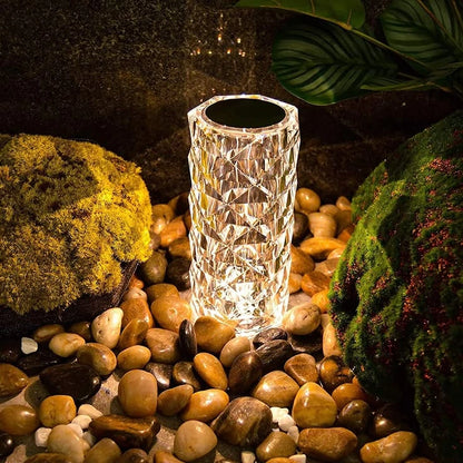 Crystal Table Lamp – Elegant Decorative LED Lamp