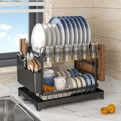 Rust Proof Dish Drying Rack – Multi-Functional Bowl Rack