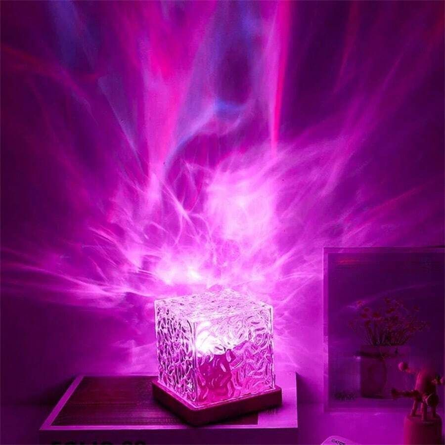 16 Color RGB Lava Lamp – LED Night Light with Remote Control Pakistan