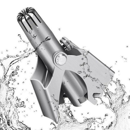 Manual Nose & Ear Hair Trimmer – Stainless Steel Grooming Tool Pakistan