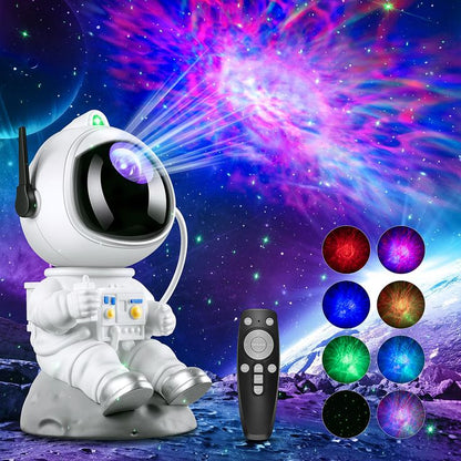 Astronaut Galaxy Projector – Star Night Light with Remote