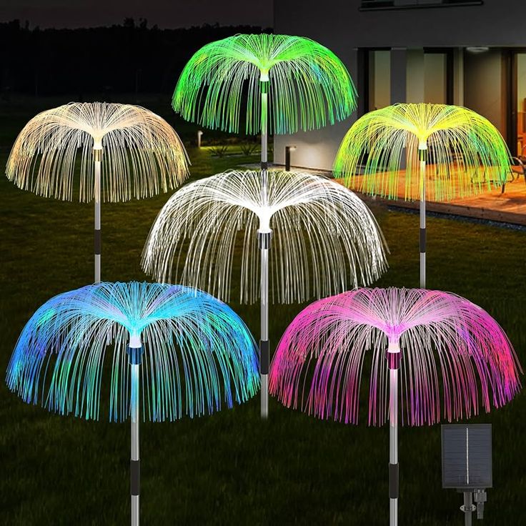 Jellyfish Solar Lights – Multicolor Garden Decoration Lights