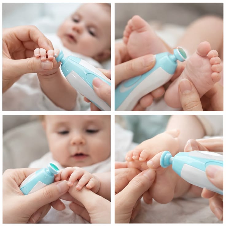 Baby Nail Trimmer – Electric Safe Nail Cutter for Newborn