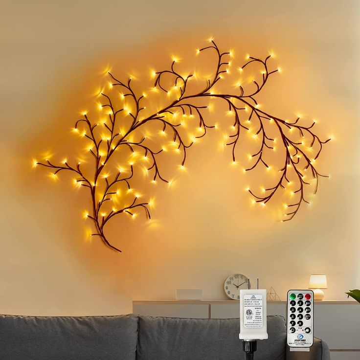 Branch Rattan LED Strip Lights – 1.6M 72 LEDs 8 Modes