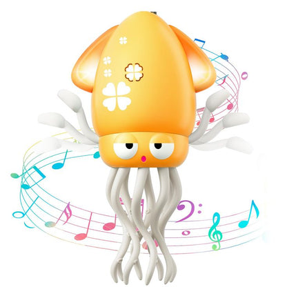 Crawling Octopus Toy – LED Lights Music USB Rechargeable