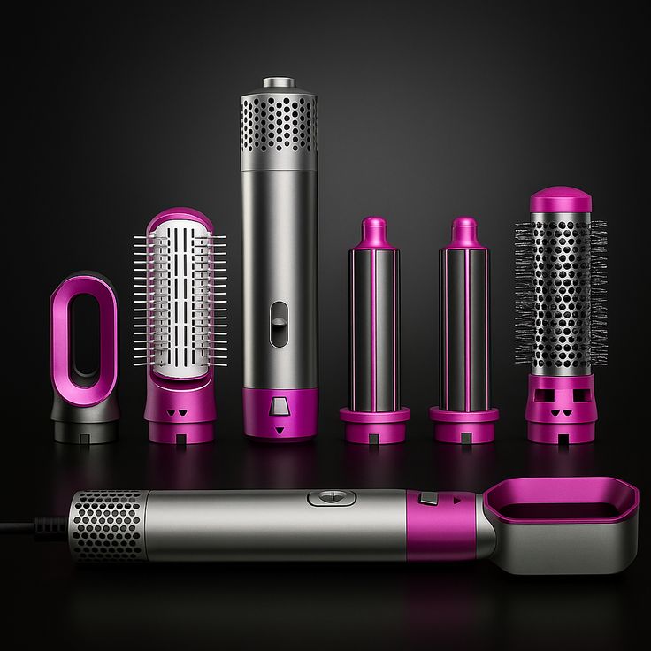 5 in 1 Hair Straightener Set – Multi-Function Straightener, Curler & Styling Tool
