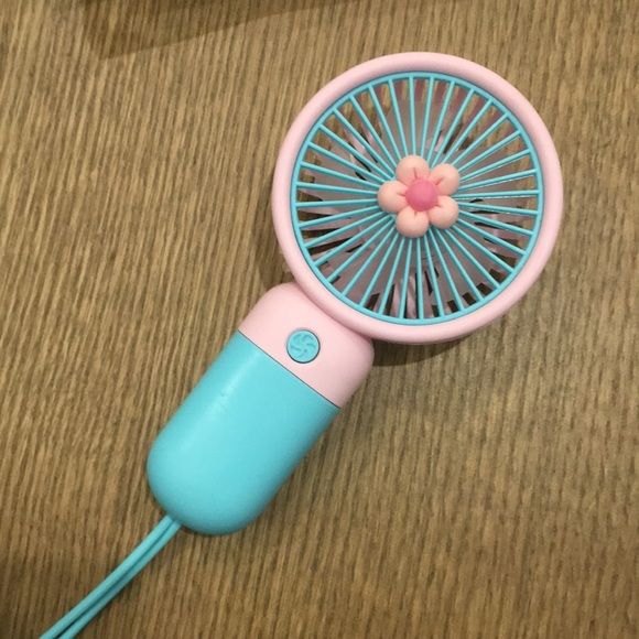 Mini Handy Fruit Fan – Portable USB Rechargeable Cooling Fan