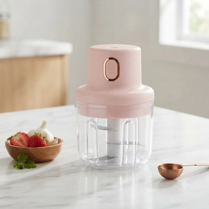 250ML USB Rechargeable Mini Grinder – Portable Chopper