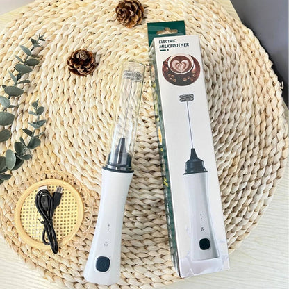 Rechargeable Coffee Frother & Egg Beater – Handheld Mixer