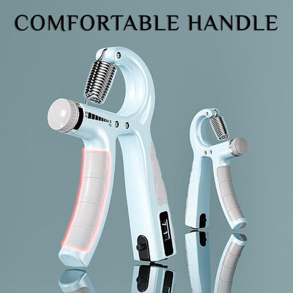 Hand Gripper with Counter – Best Quality Adjustable Hand Grip Strengthener for Gym & Home Workout
