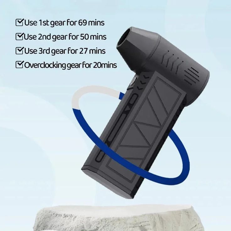 Mini Turbo Blade Air Duster – Portable Jet Blower Fan