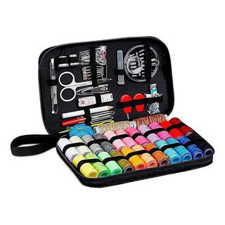 Portable sewing kit with scissors needles measuring tape and sewing accessories Pakistan