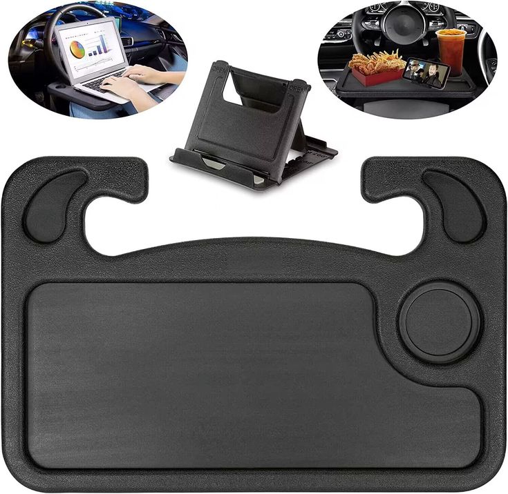 Car Wheel Plastic Desk Holder (Black only)
