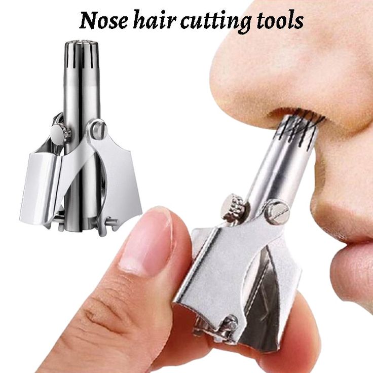 Manual Nose & Ear Hair Trimmer – Stainless Steel Grooming Tool Pakistan