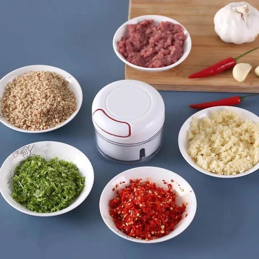 Mini Manual Garlic Chopper – Quick Vegetable Cutter Pakistan