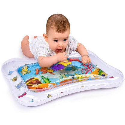 Tummy Time Water Mat – Inflatable Baby Play Mat 3-24 Months