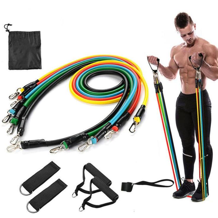 Resistance Gym Band – Elastic Fitness Exercise Band Set
