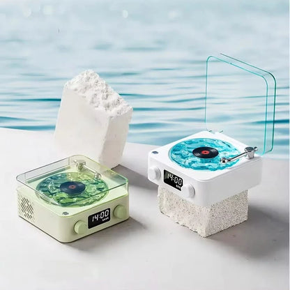 Waves Bluetooth Speaker – Rechargeable with Water Ripple Lamp